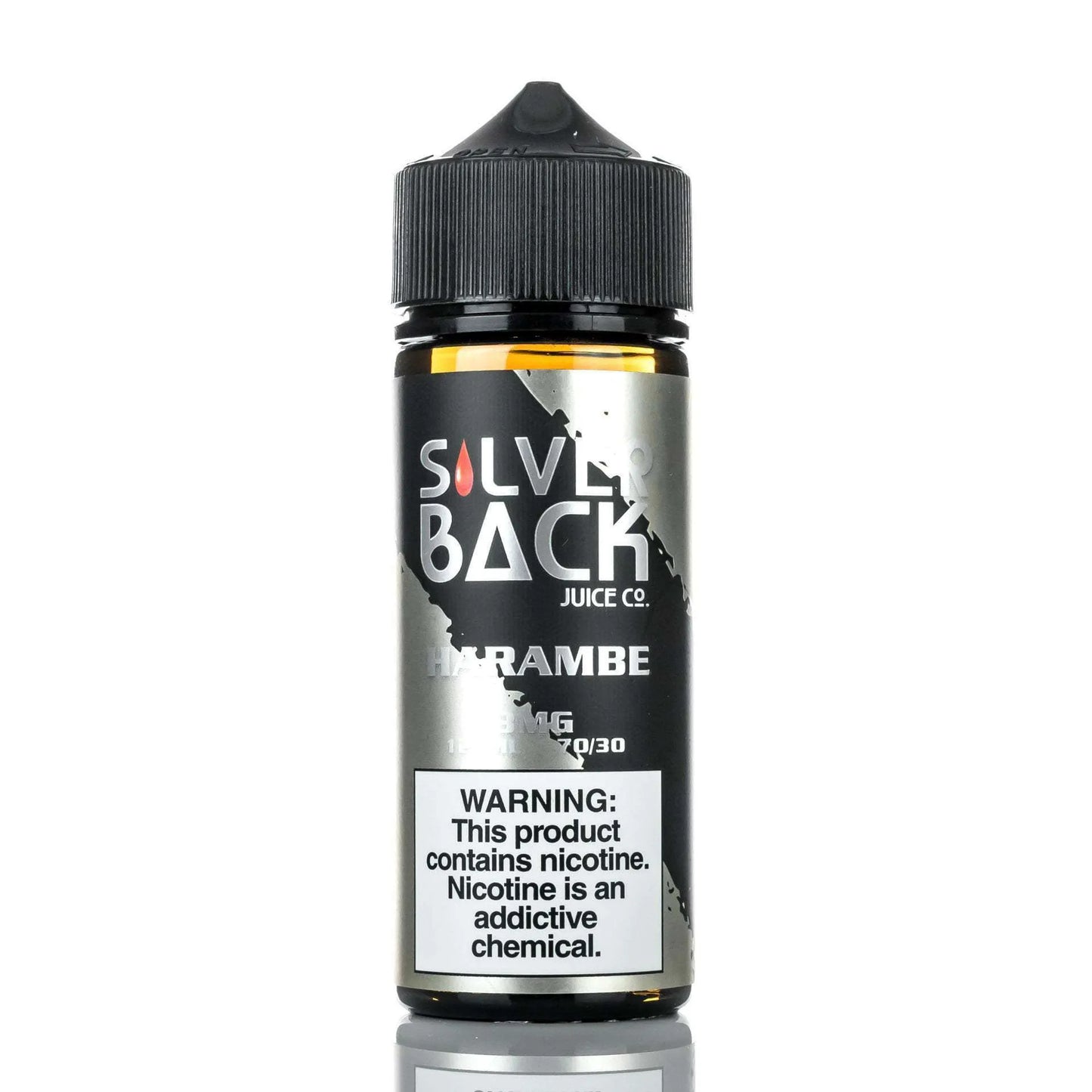 SILVERBACK JUICE CO HARAMBE CNAMN CREAM CRIBEAN RUM 6MG 120ML