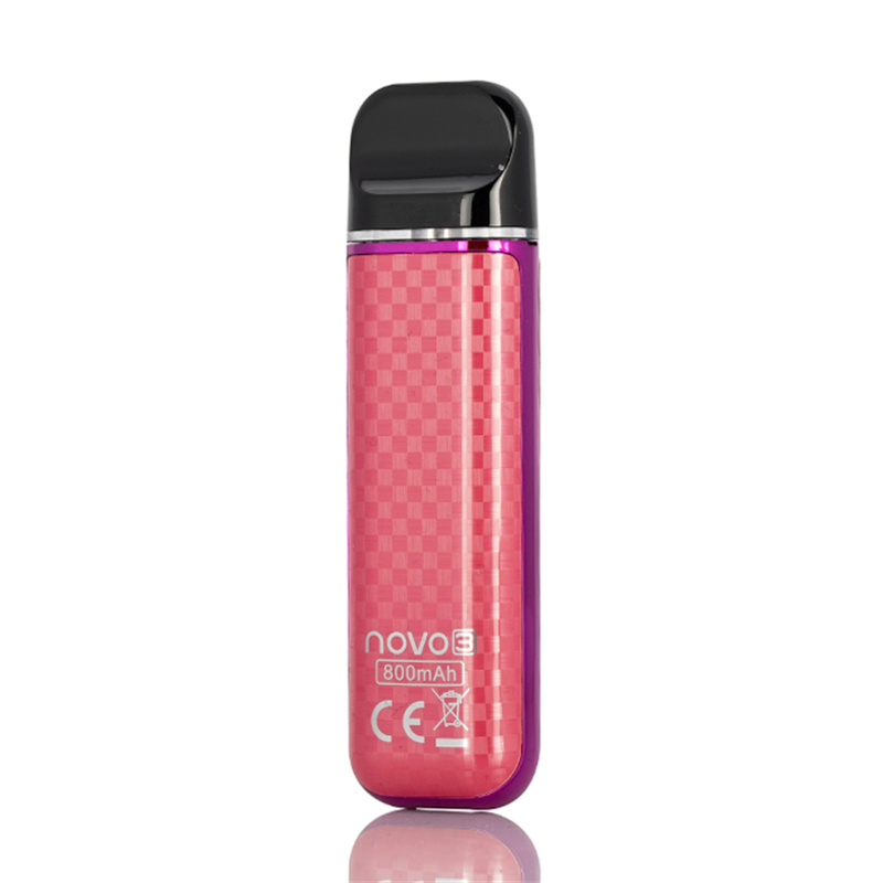 SMOK NOVO 3 KIT PURPLE RED CARBON FIBER