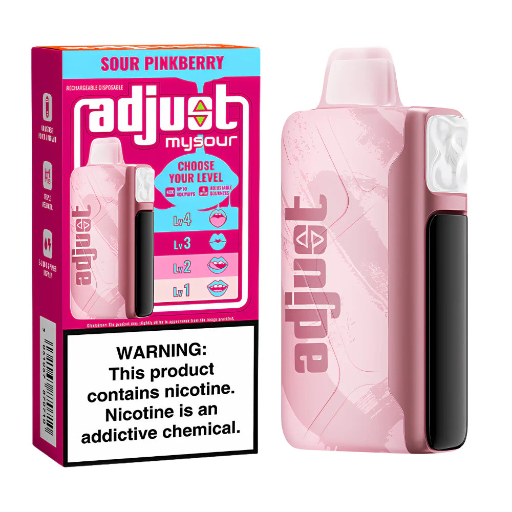 ADJUST MYSOUR SOUR PINKBERRY 40K