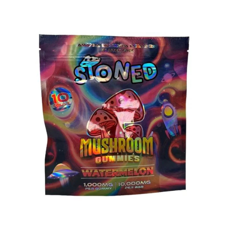 STONED AMANITA MUSCARIA WATERMELON GUMY 10000MG
