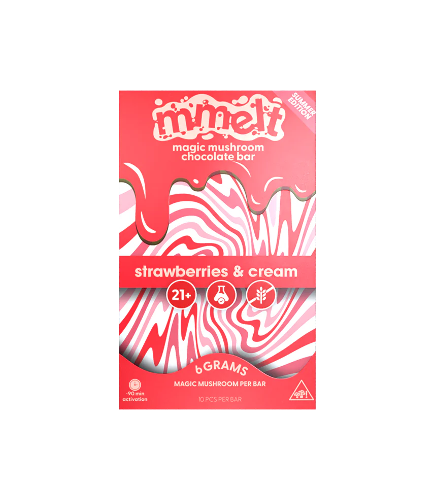 MMELT CHOCOLATE STRAWBERRIES AND CREAM 6GM|850060068539|Pack Of|6
