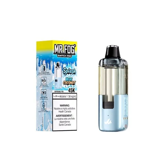 MR FOG SWITCH POD SPLASH EDTN BLUE COCONUT 45K