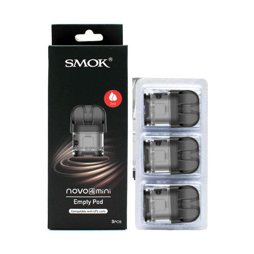 SMOK NOVO 4 MINI EMPTY REPLACEMENT POD CARTRIDGE 3CT