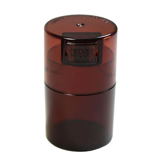 TIGHTVAC CONTAINER BROWN CAP BROWN BODY 0.7OZ