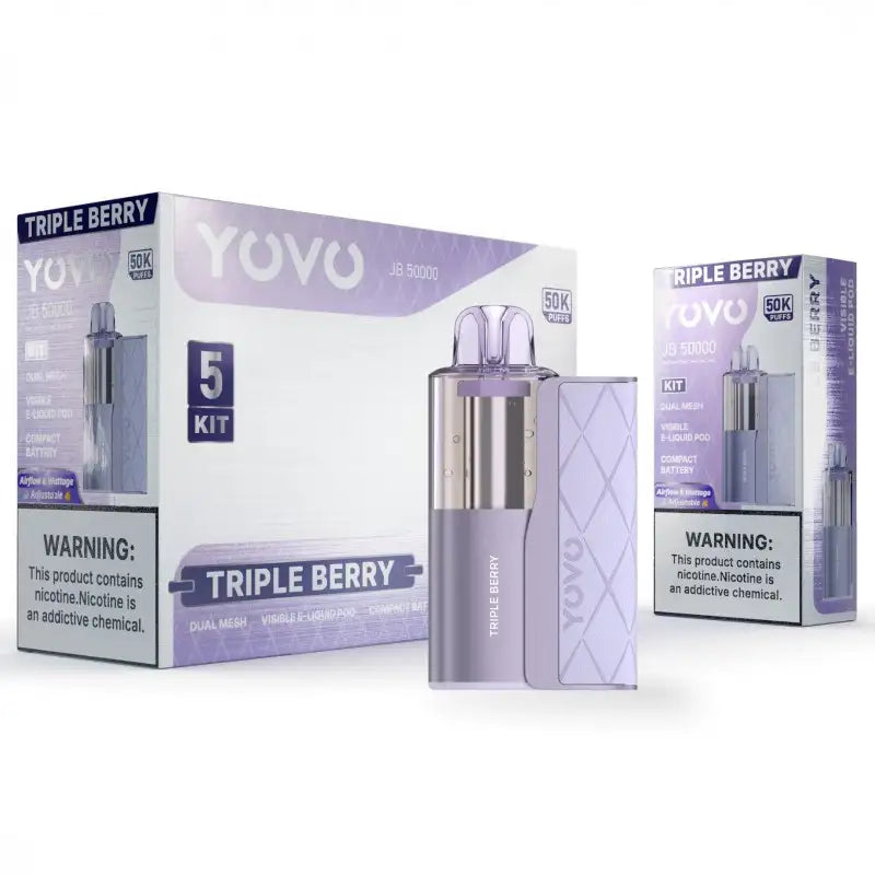 YOVO JB50000 KIT 50K |TRIPLE BERRY 50K |6976984855834|PKOF 5