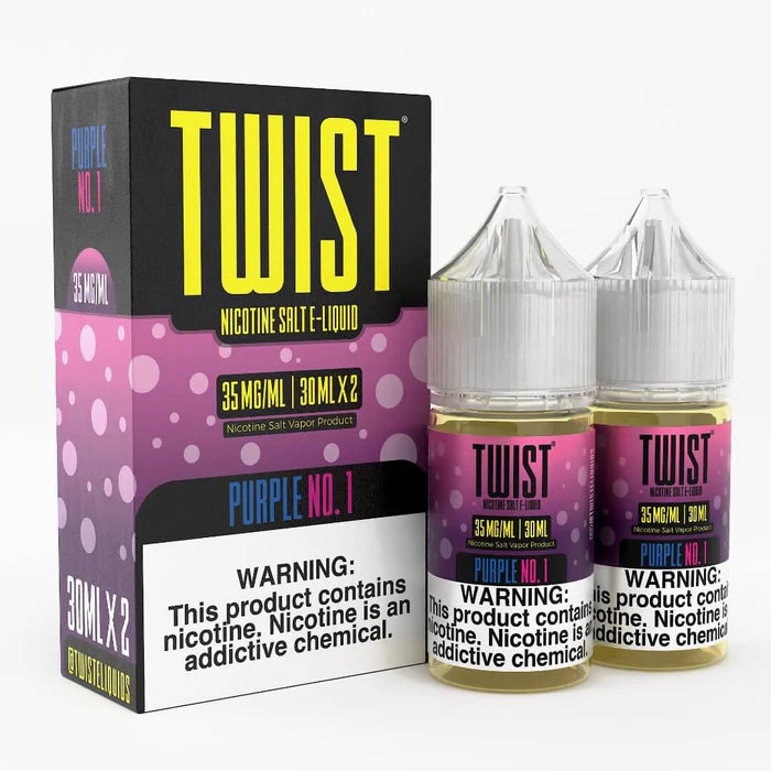 TWIST E LIQUID X 2 PURPLE NO 1 30ML 35MG