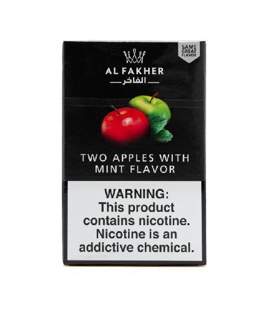AL FAKHER TWO APPLE WITH MINT FLAVOR 50GM