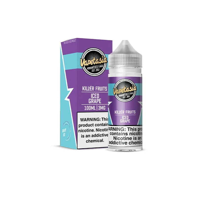 VAPETASIA ICE GRAP 100ML 6MG