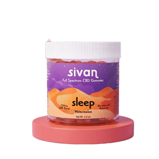 SIVAN CBD SLEEP GUMMIES WATERMELON 750MG