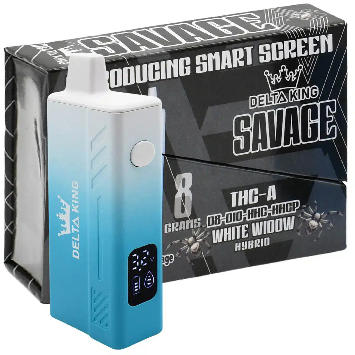 DELTA KING SAVAGE THCA BLUBRY OG HYB 8GM
