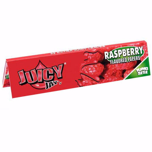 JUICY JAY ROLLING PAPPER RASPBERRY 0.25