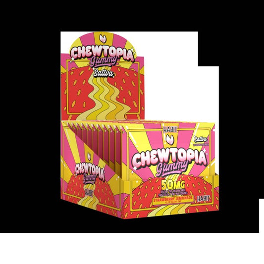 HABIT CHEWTOPIA GUMY STRAWBERRY LEMONADE 50MG