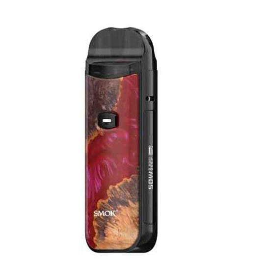 SMOK NORD 50 KIT RED STABILIZING WOOD