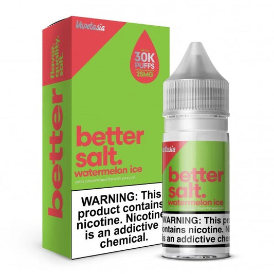 VAPETASIA BETTER SALT  WTRMELN ICE 30ML 25MG