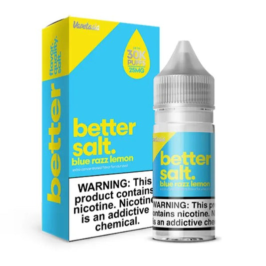 VAPETASIA BETTER SALT  BLUE RAZZ LEMON 30ML 25MG