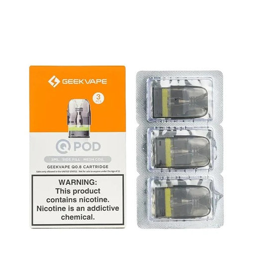 GEEKVAPE Q CARTRIDGE 0.8OHM 3CT