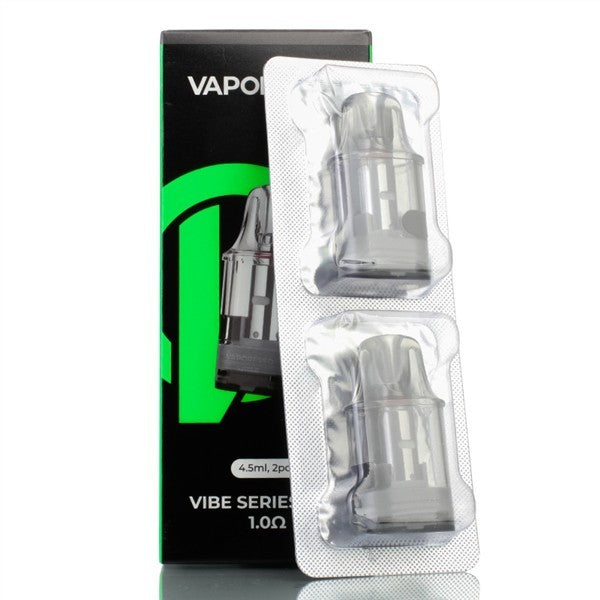 VAPORESSO VIBE REPLACEMENT POD 1.0OHM 4.5ML 2CT