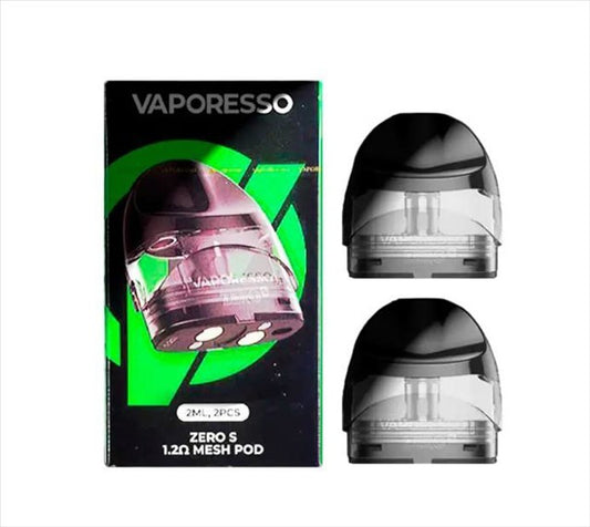 VAPORESSO ZERO S SERIES 1.2 MESH POD 2ML 2CT