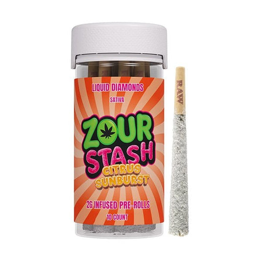 ZOUR STASH LQD DIAMONDS PROLL CITRUS SUNBURST 2G