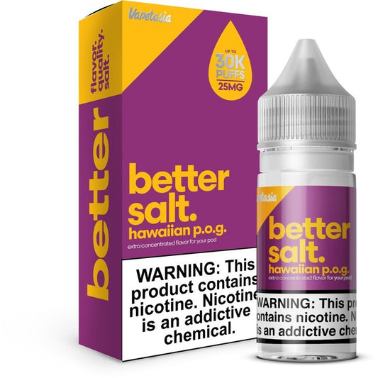 VAPETASIA BETTER SALT  HAWAIIAN POG 30ML 25MG