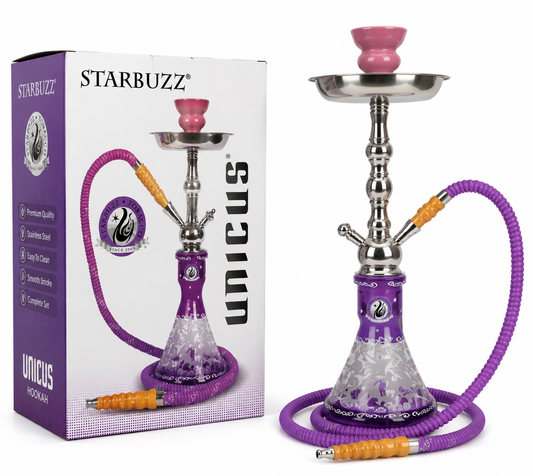 STARBUZZ UNICUS HOOKAH PURPLE COLOR