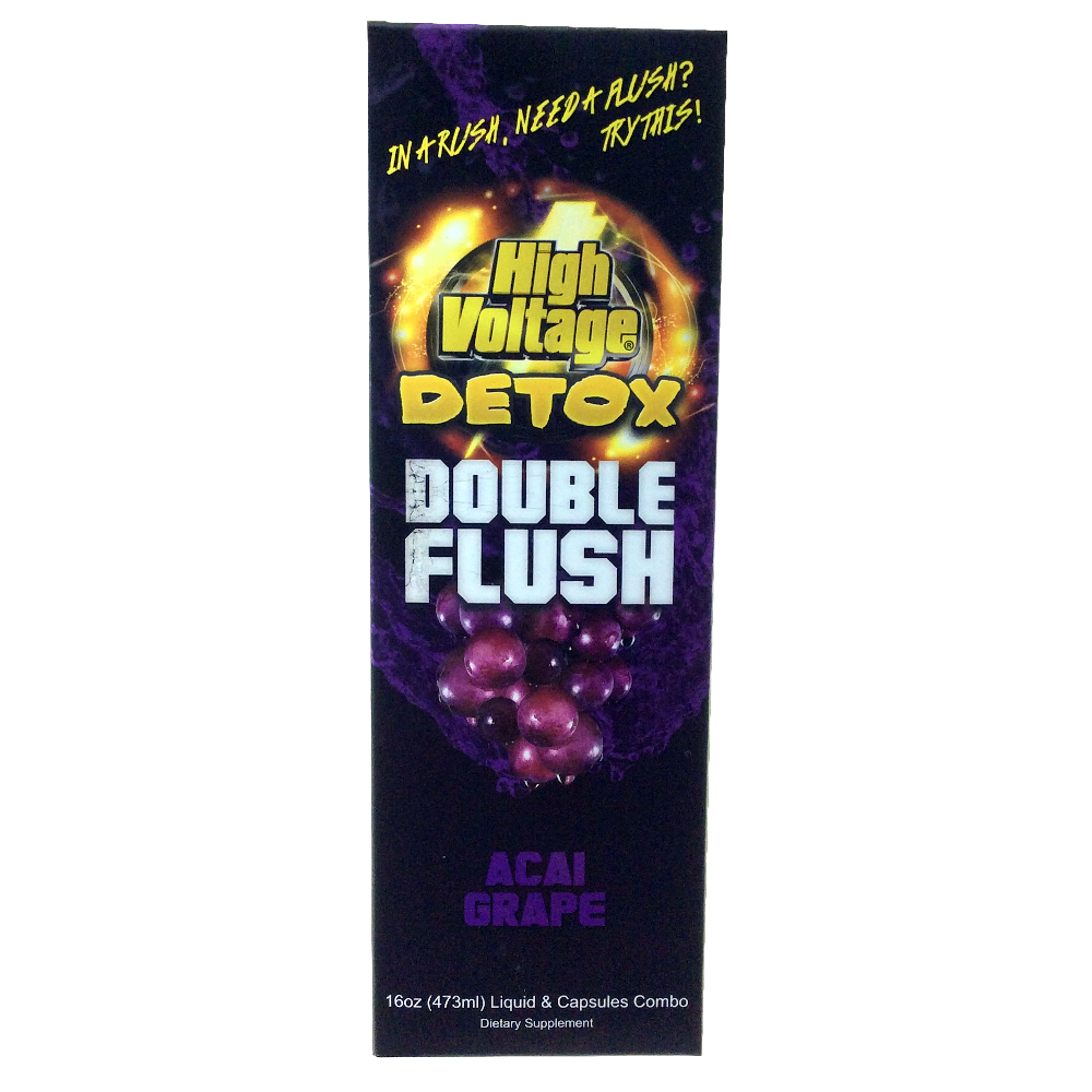 HIGH VOLTAGE DOUBLE FLUSH ACAI GRAPE 16OZ