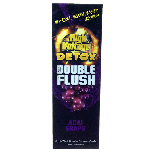 HIGH VOLTAGE DOUBLE FLUSH ACAI GRAPE 16OZ