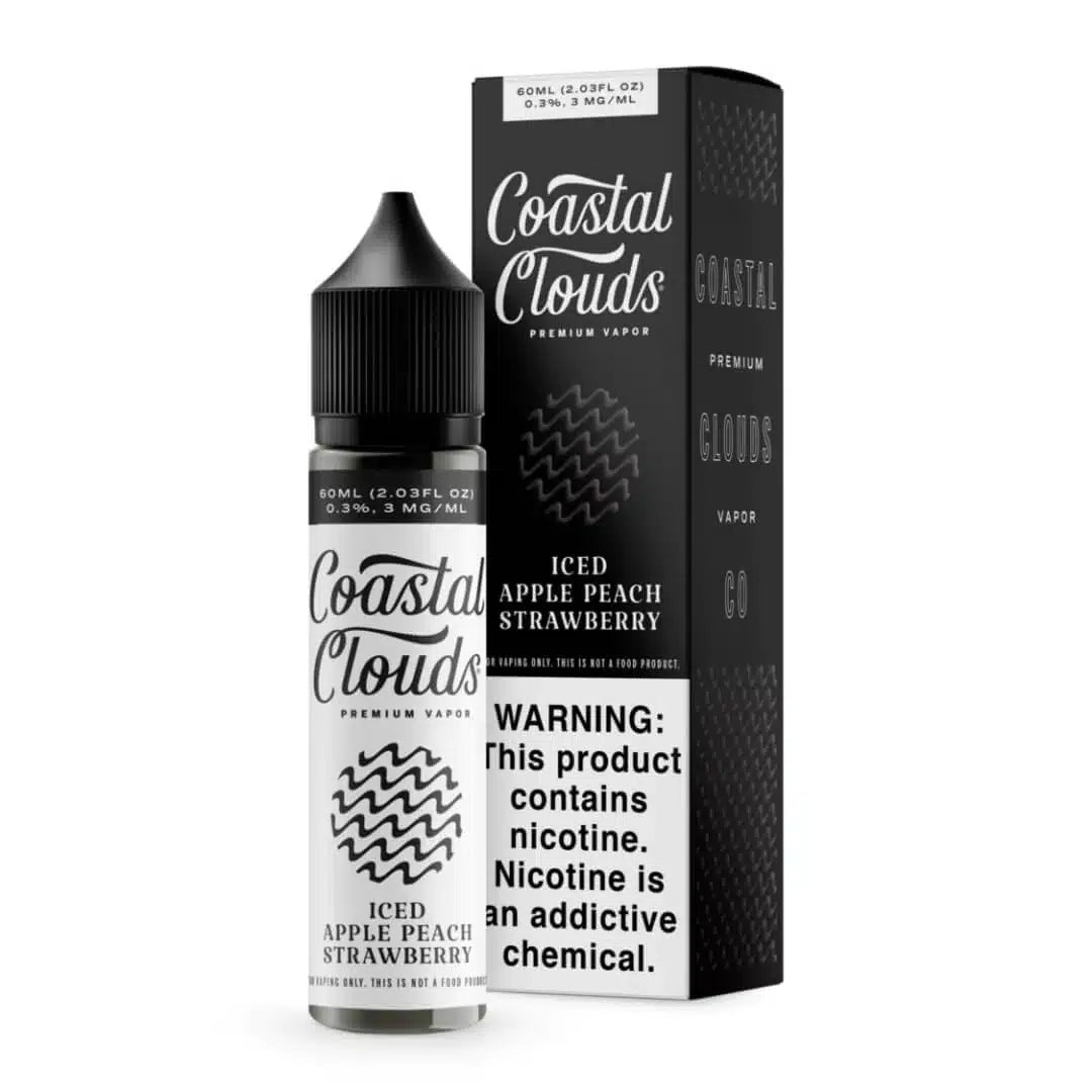 COASTAL CLOUDS APPLE PEACH 60ML 60MG