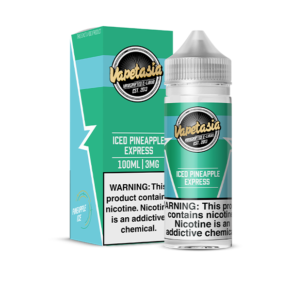 VAPETASIA  ICE PINAPLE EXPRESS 100ML 0MG