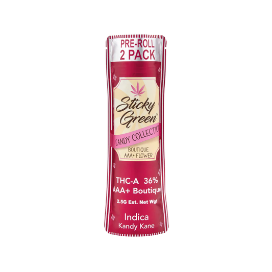 STICKY GREEN CANDY COLLECTION PROLL KANDY KANE INDICA 2.5GM
