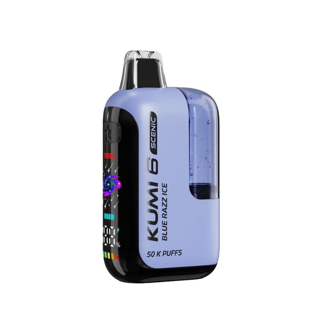 KUMI 6 SCENIC BLUE RAZZ ICE 50K
