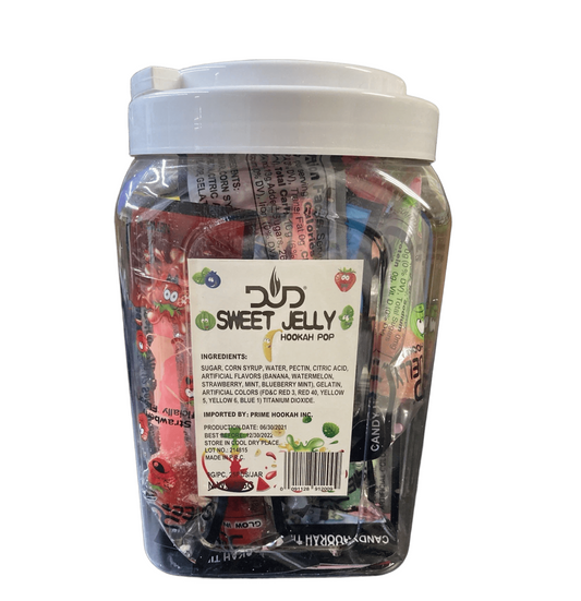 DUD SWEET JELLY HOOKAH TIP 25CT STRAWBERRY
