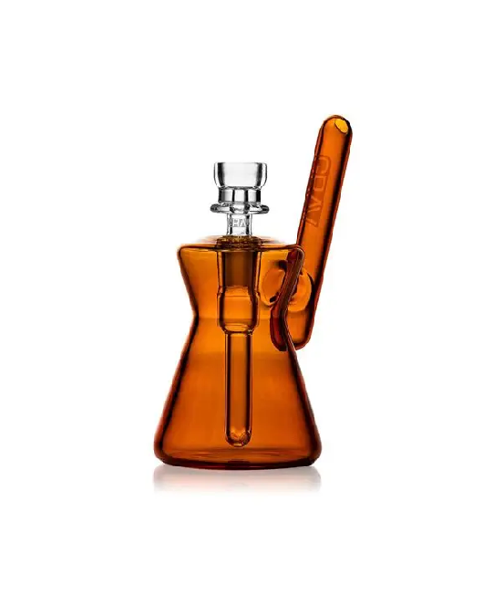 GRAV HOURGLASS POCKET BUBBLER AMBER PBH.4