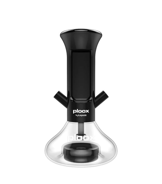 PLOOX HOOKAH X DUO MODE TRANSPARENT BLACK 1CT
