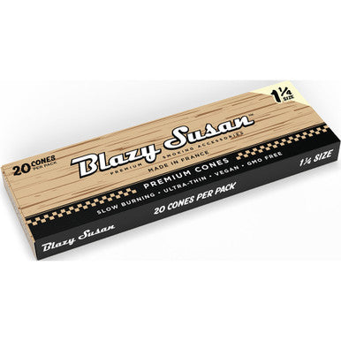 BLAZY SUSAN CONES & PAPER 1 1/4 CONES 20/12CT