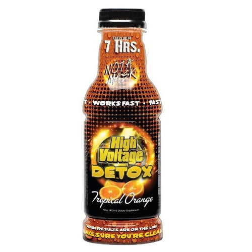 HIGH VOLTAGE DETOX TROPICAL ORANGE 16OZ