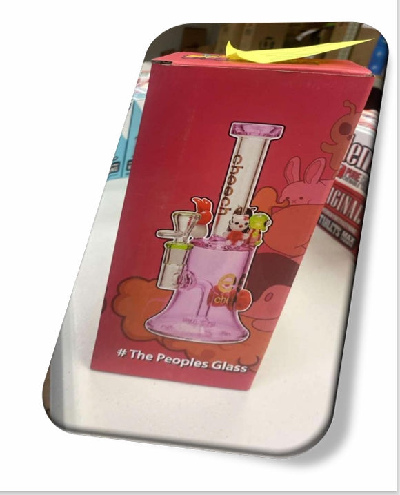 CHEECH GLASS WATERPIPE PICNIC PALS CHE377 9"