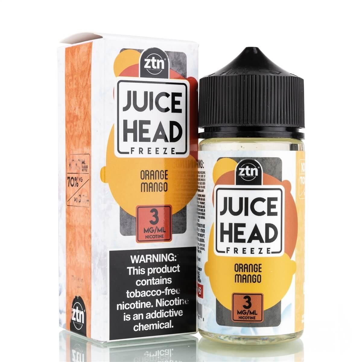 JUICE HEAD|ORANGE MANGO 100ML 3MG|810096912640|Pack Of 1