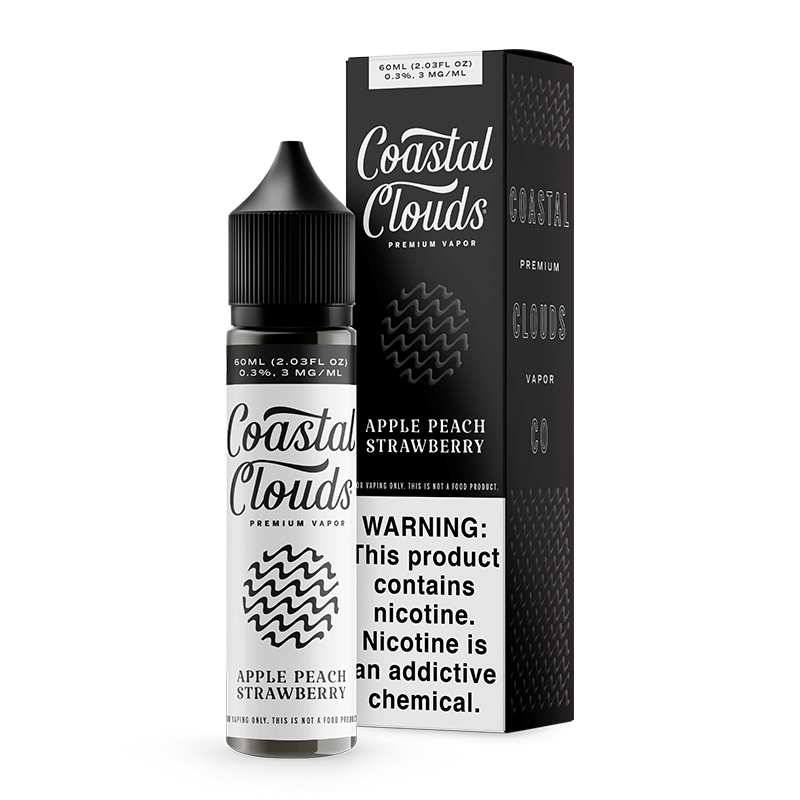 COASTAL CLOUDS APPLE PEACH STWBRY 60ML 6MG