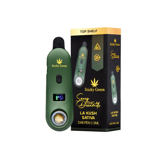 STICKY GREEN DAB PEN LA KUSH SATIVA 0.5ML