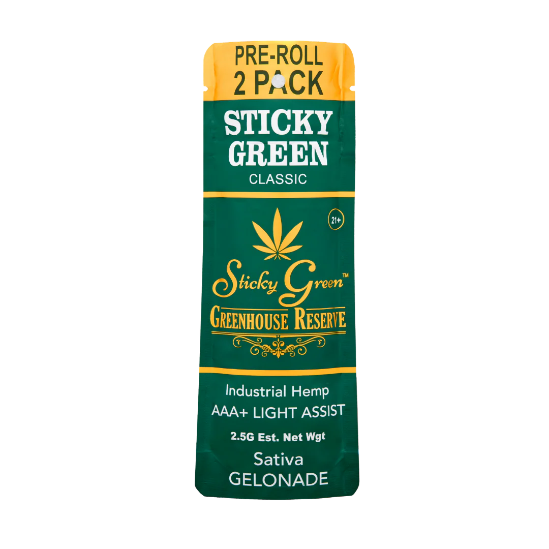 STICKY GREEN PROLL SATIVA GELONADE 2.5GM