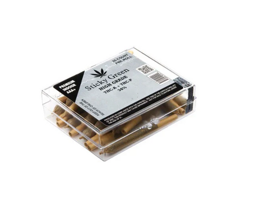 STICKY GREEN HIGH GRADE PROLL SIVER HAZE SATIVA 25CT