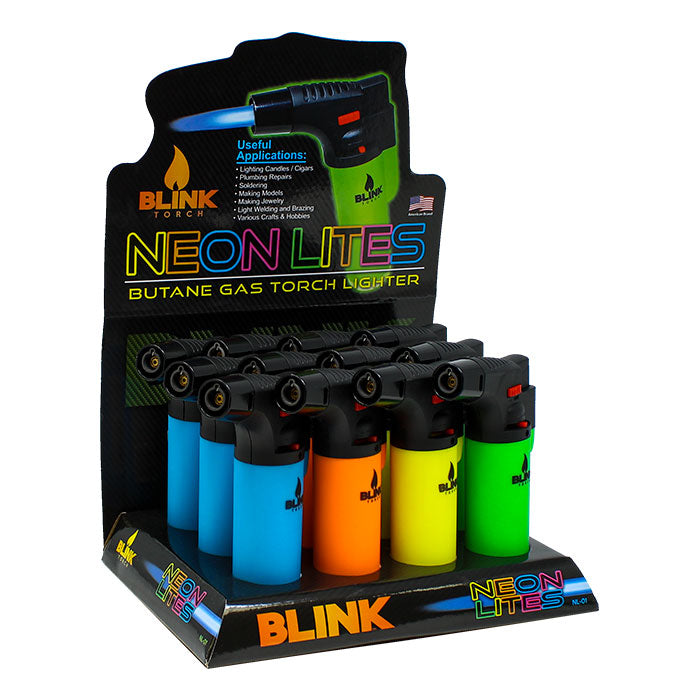 BLINK TORCH LIGHTER NEON ITEM # 728