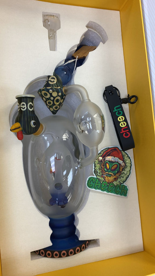 WATERPIPE CHEECH ROOSTER IN A EGG CHE312 14.5"