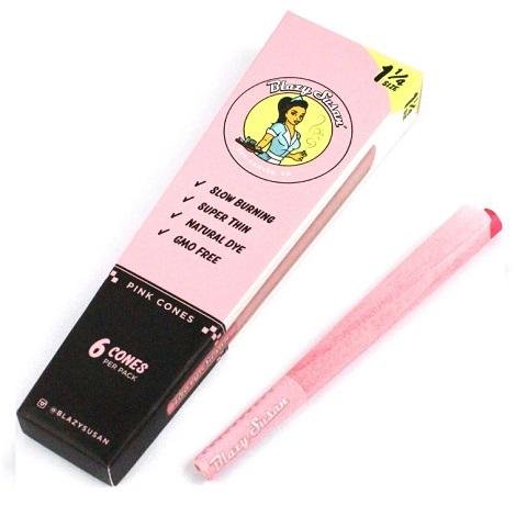 BLAZY SUSAN PINK CONES 1 1-4 6 CONES