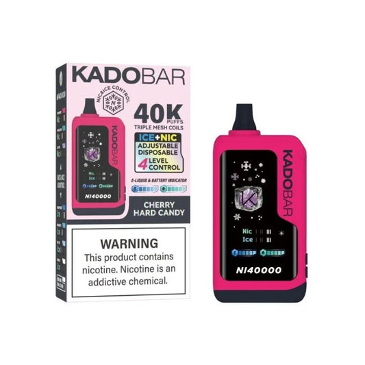KADO BAR 40K|KADO BAR CHERRY HARD CANDY 40K|942411010349|Pack Of 5