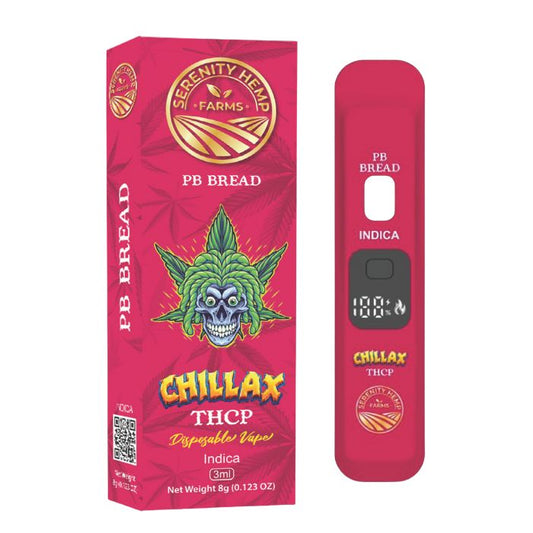 SERENITY HEMP CHILLAX THCP PROLL PB BREAD 3GM