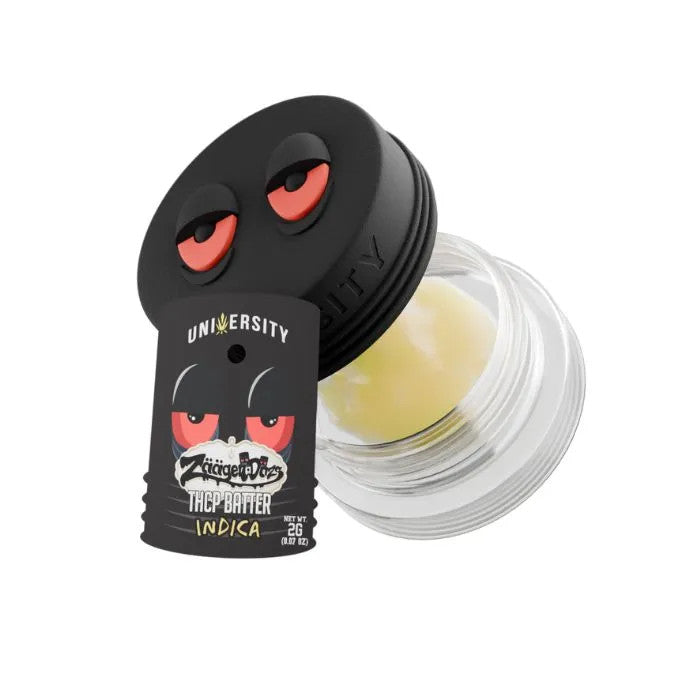 UNIVERSITY THCA BATTER DABS ZAAGENDAAZ INDICA 2GM