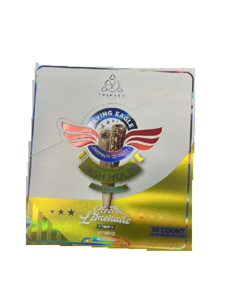 TRINITY FLYING EAGLE HASH HOLES PROLL ELECTRIC LEMONADE 4GM 2CT