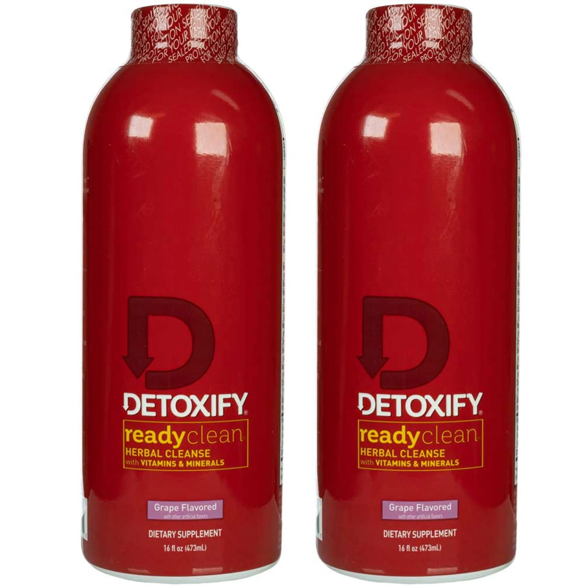 DETOXIFY READY CLEAN GRAPE FLAVORED 16OZ